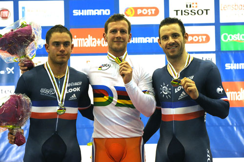 Mondiaux sur piste : D'Almeida et Pervis sur le podium du KM 