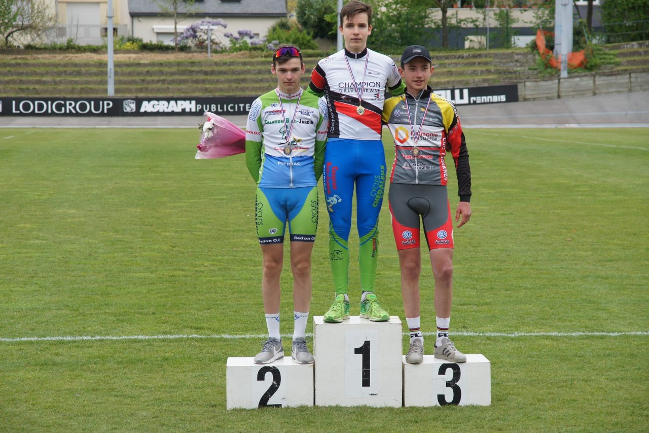 Championnat d'Ille et Vilaine piste : Le Redon OC et le VC Pllan  la fte 