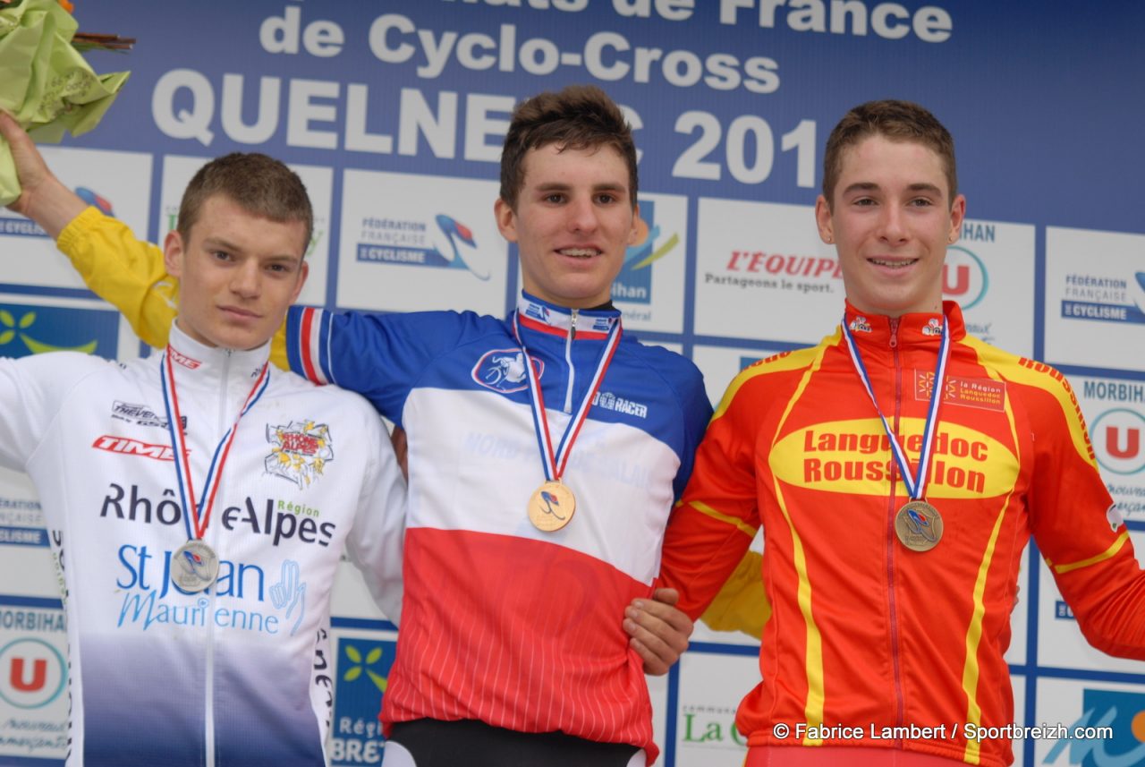 Championnat de France Juniors de cyclo-cross  Quelneuc - Samedi 7 janvier 2012
