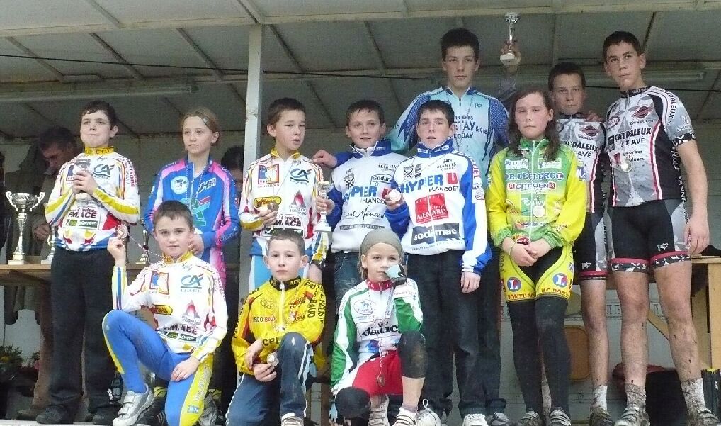 Ecole de Cyclisme  Cranne en Baud: les rsultats 