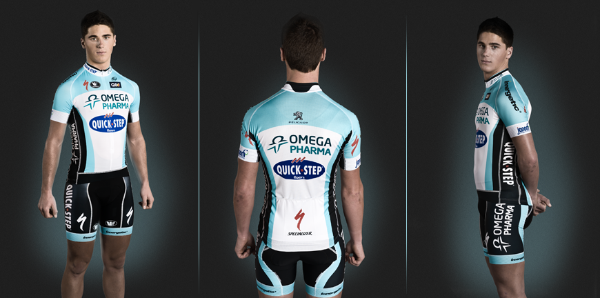 Omega Pharma - Quick Step : le maillot 2012