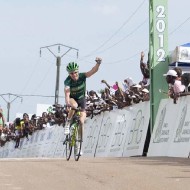 Voeckler au dpart  de la Tropicale Amissa Bongo 