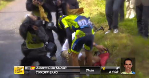Abandon de Contador !