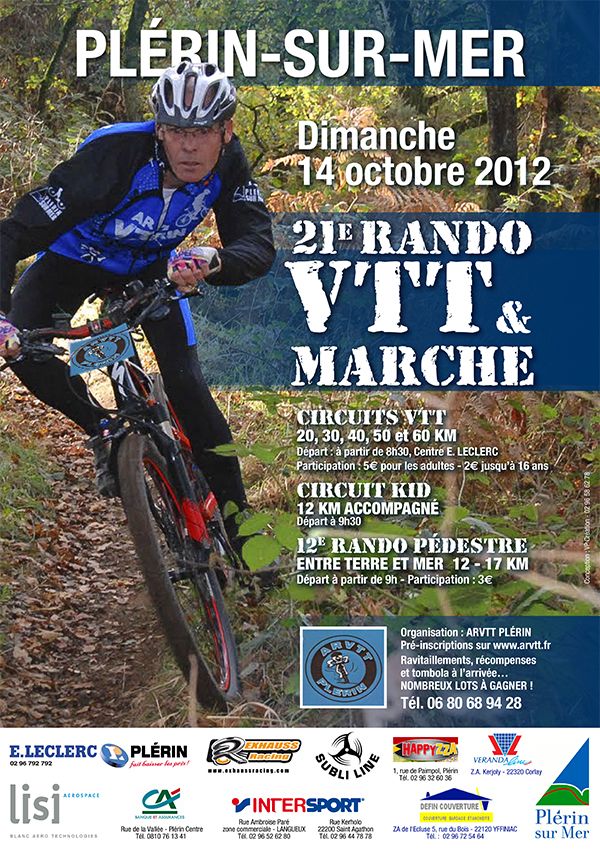Randonne VTT & Marche  Plrin