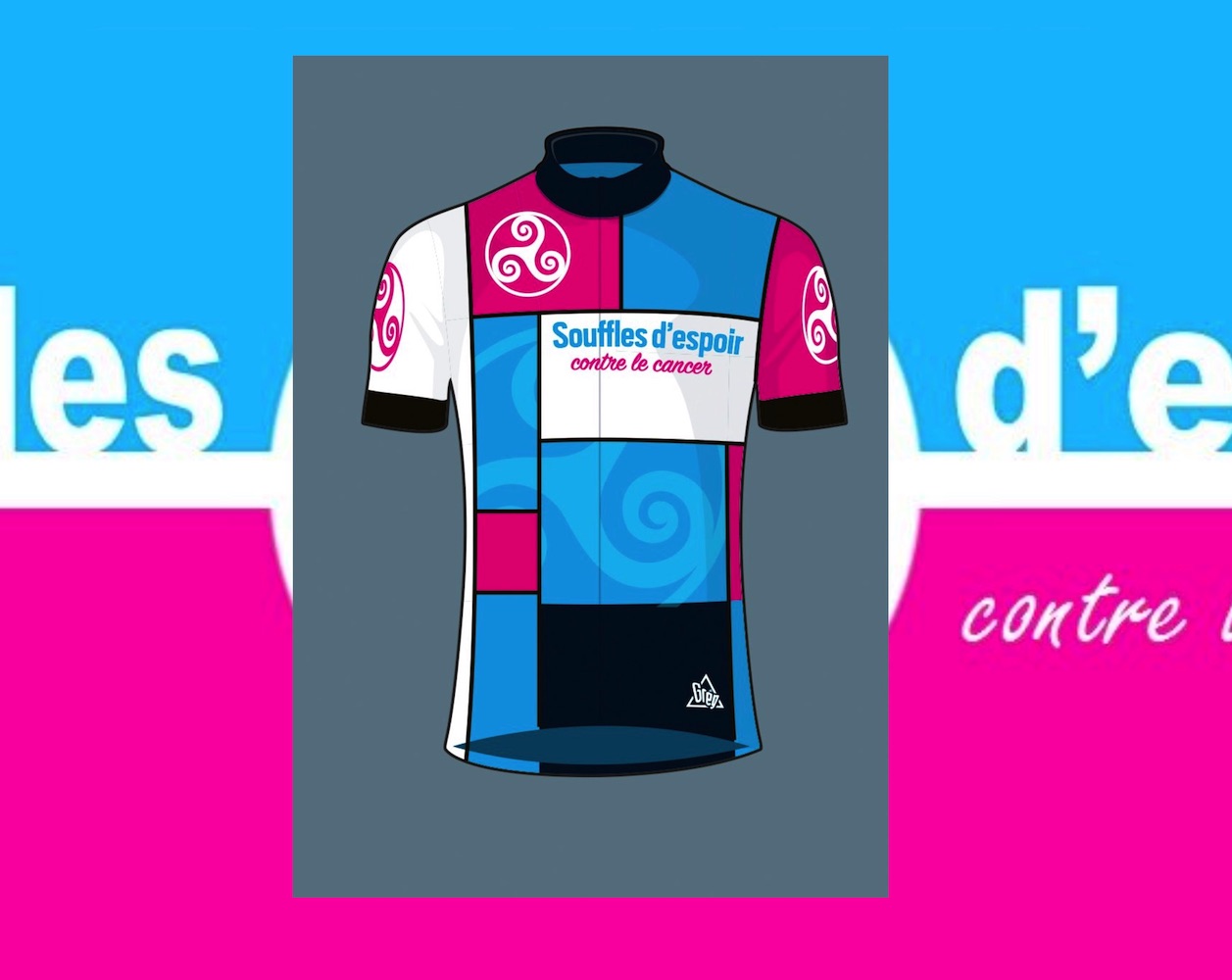 Souffles d'espoir contre le cancer : un nouveau maillot