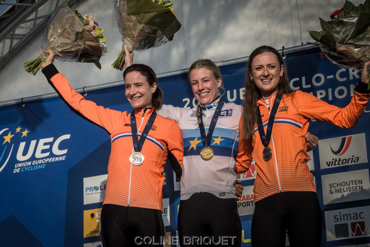 Europe CX 2018 Elites dames:  Worst malgr Vos 