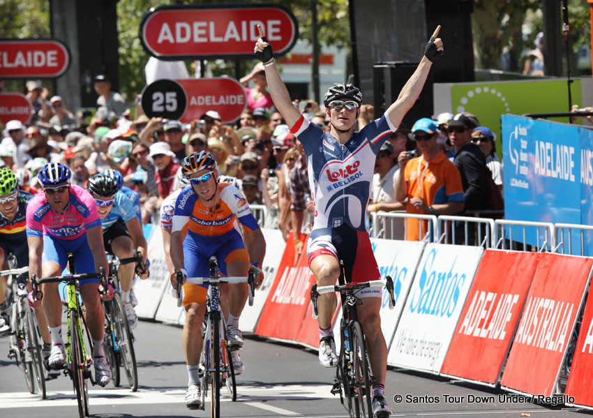 Santos Tour Down Under - 6e tape : Greipel  la conclusion / le gnral pour Gerrans 