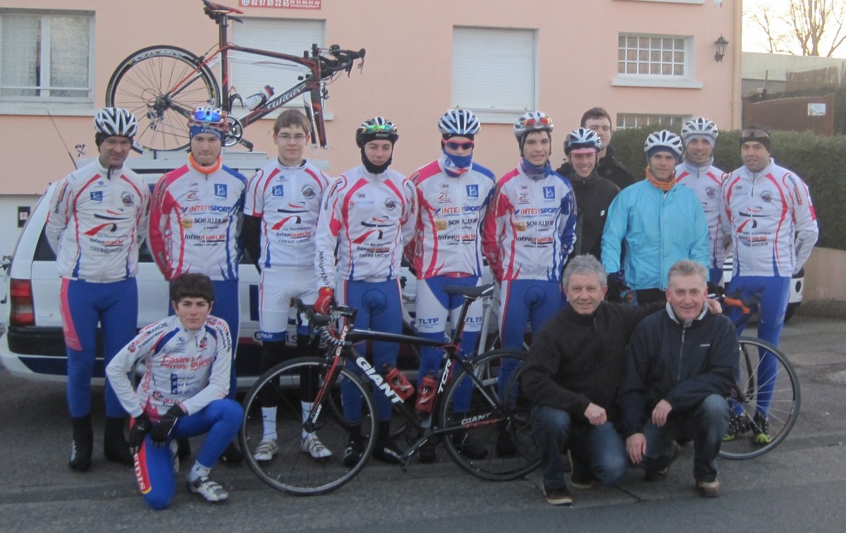 Stage hivernal pour Lannion Cyclisme 