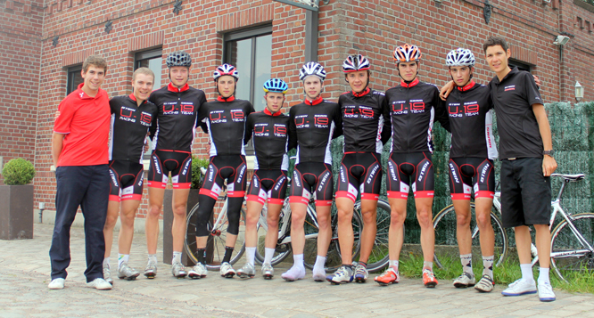 Madouas, Laffiche et Lagrve dans l'effectif 2013 de la La U19 Racing Team 