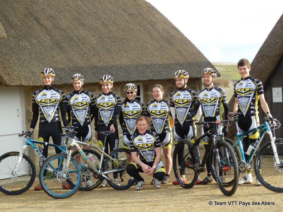 Le Team VTT Pays des Abers prt