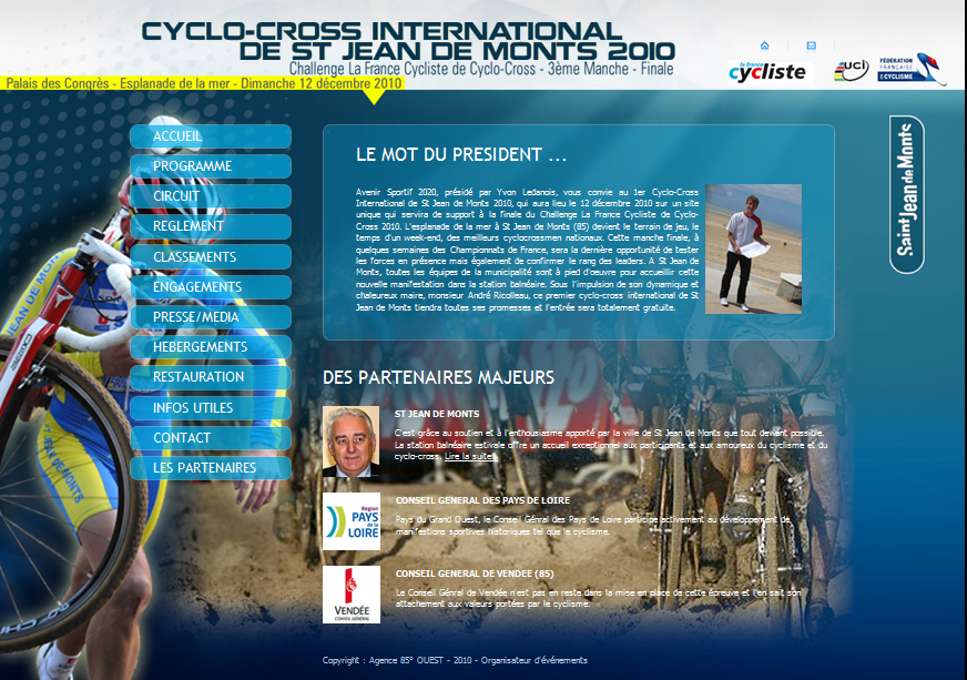 1er Cyclo-cross International de St Jean de Monts le 12 dcembre 