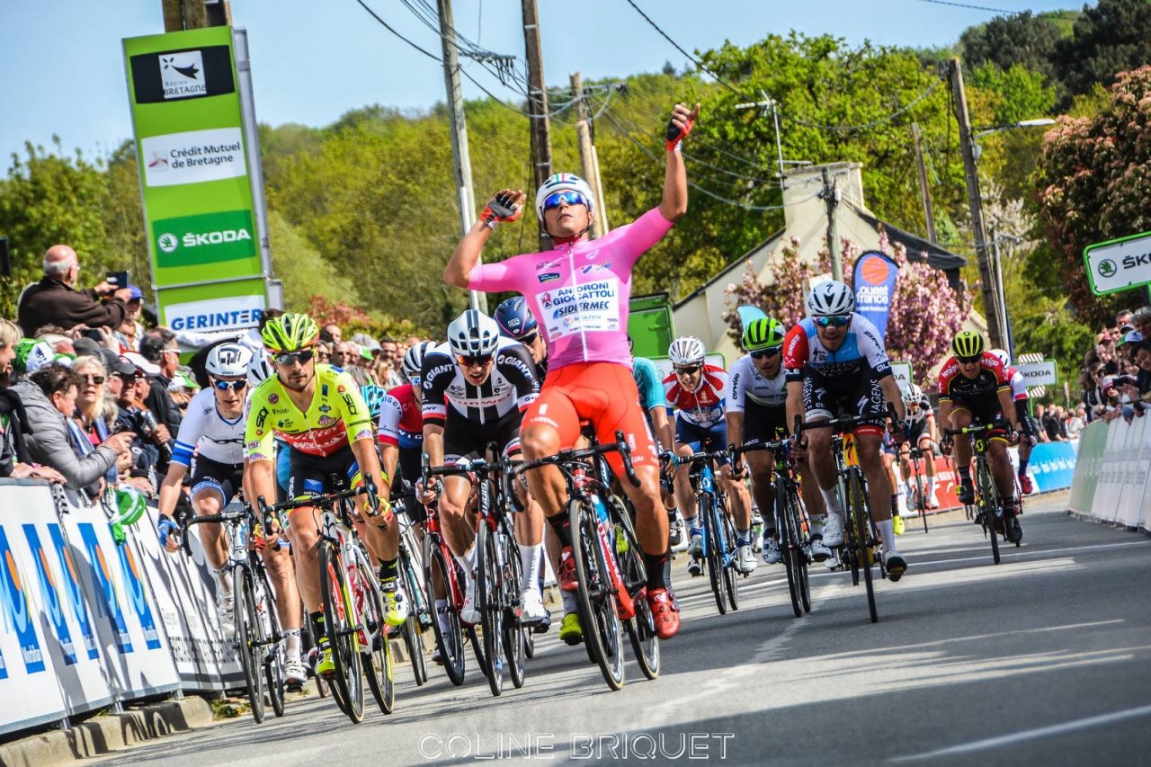 Tour de Bretagne #2 : la 2me tape pour l'Italien Malucelli