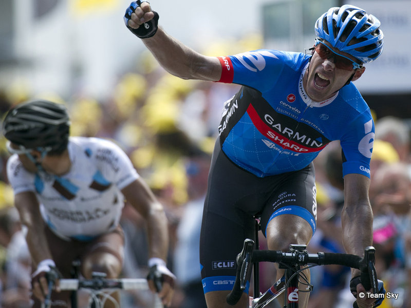 TDF : Millar s'impose / Wiggins toujours en jaune 