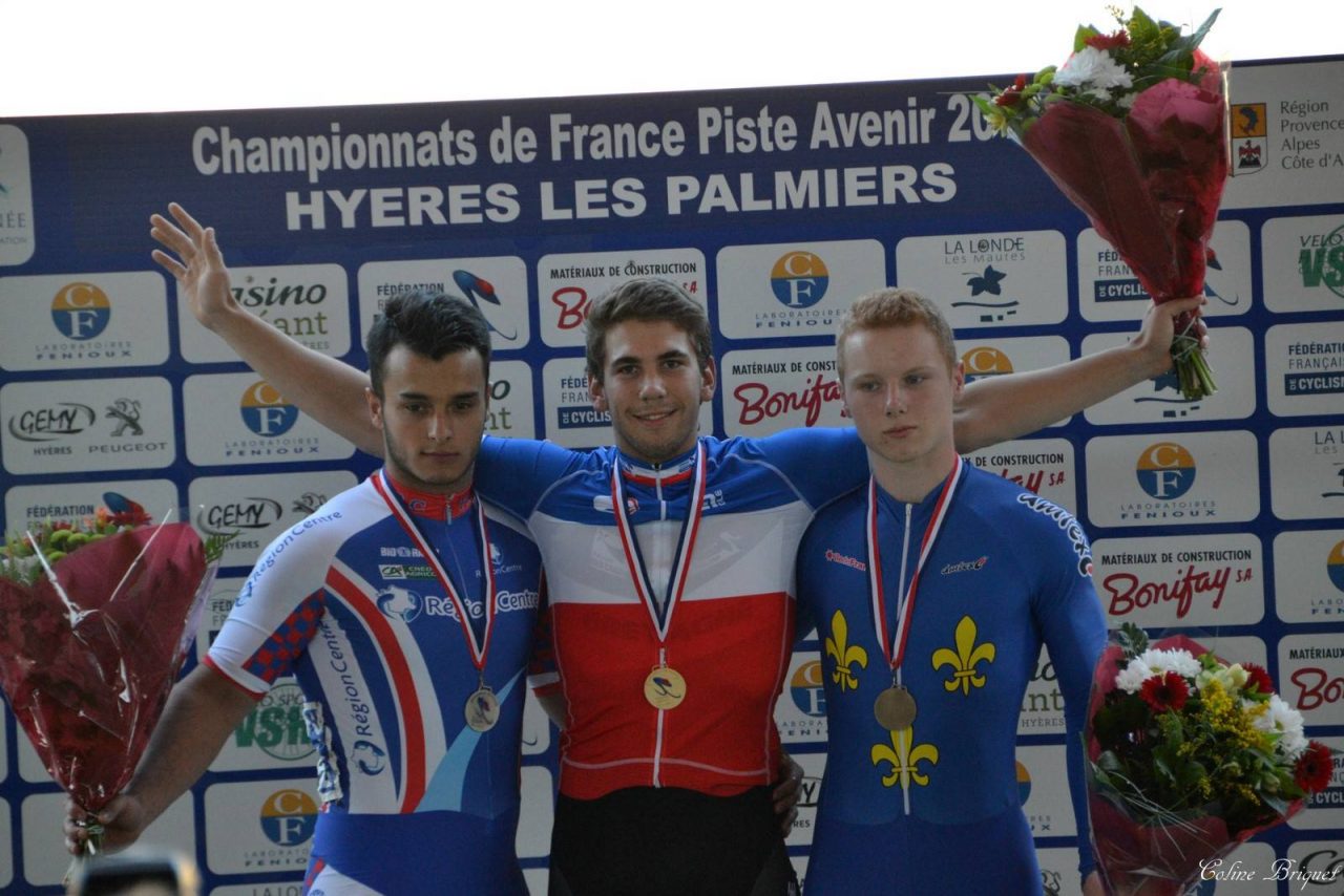 Leblanc champion de France du kilomtre JH