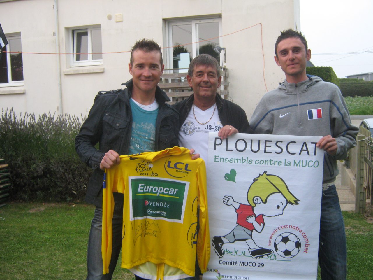 Perrig Quemeneur : " ce maillot jaune aux enchres, a me tient  coeur".