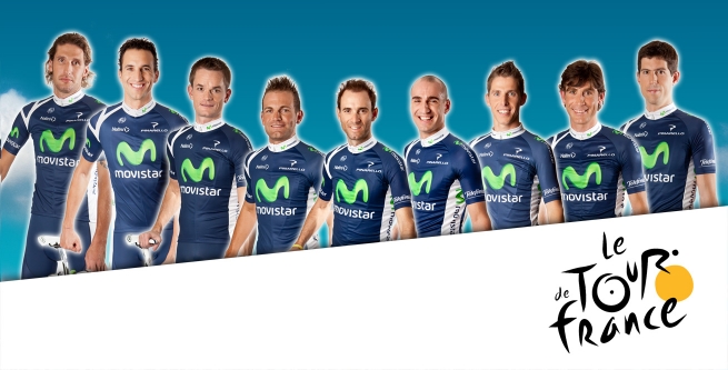 Movistar pour le Tour de France : avec Valverde et Cobo