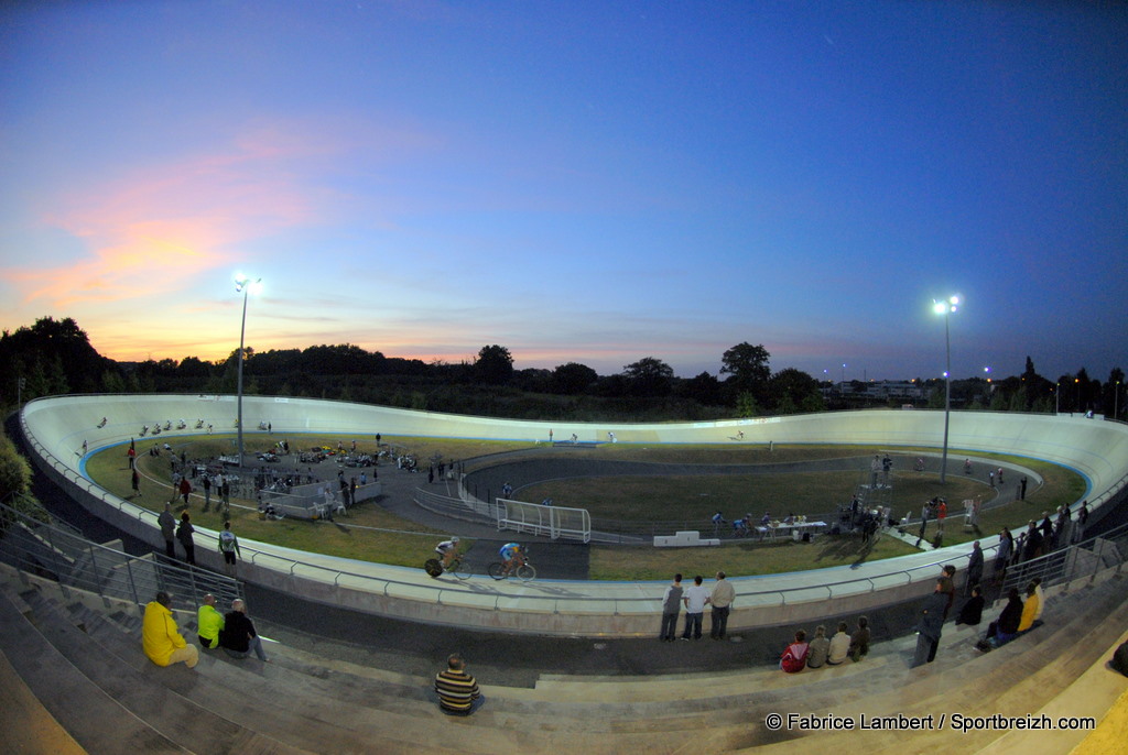 Tournoi de Keirin au vlodrome de Vannes le 24 septembre