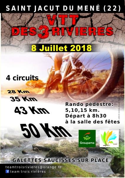 Saint Jacut du Men (22) : 600 randonneurs attendus pour la rando VTT et Pdestre