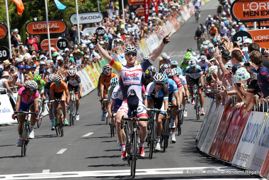 Tour Down Under # 1 : Greipel devant Dmare 