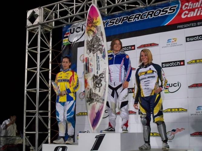 Latitia Le Corguill remporte la coupe du Monde de BMX Supercross !