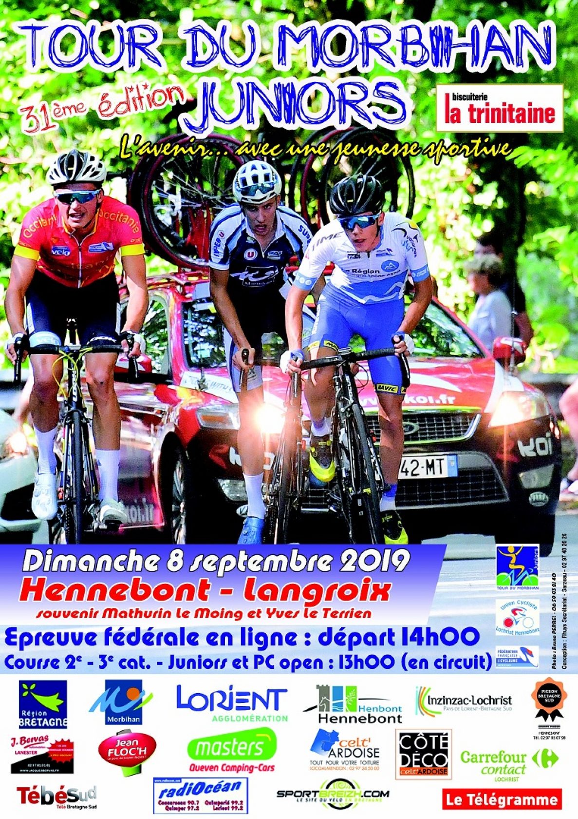 tour du morbihan junior 2022 resultat