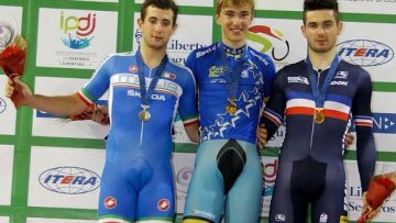 Europe piste  Anadia # 5 : Boudat et Levasseur en bronze