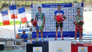 Denis Champion de France de la Poursuite Juniors