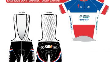 Les maillots de la formation Omega Pharma - Quick Step 