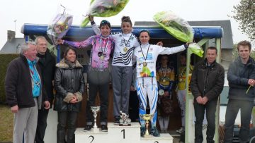 Championnat de Bretagne Dames  Sougal (35) : Cordon, Vinsot, Le Net et Laurance