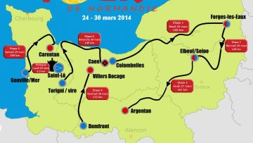 Tour de Normandie 2014 : 24 quipes au dpart