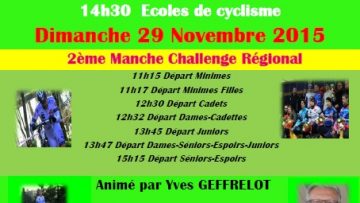Saint-Brice-en-Cogles (35): suite du challenge rgional de cyclo cross