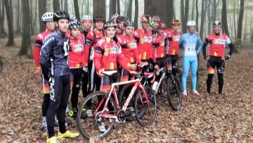 Les juniors de Loudac en stage