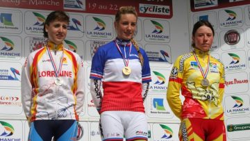 Pauline Ferrand Prevot nouvelle championne de France Route Juniors