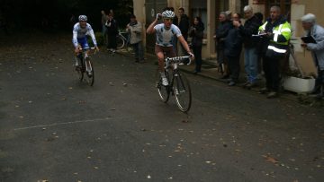 Cyclo-cross de Valvert  Buxerolles (86) : Gadret devant Chainel  