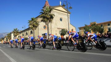 Tirreno-Adriatico : Boom et Rabobank les plus rapides dans le chrono