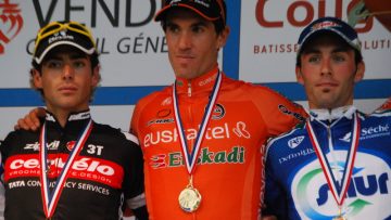 Koldo Fernadez au sprint sur le Tour de Vende 