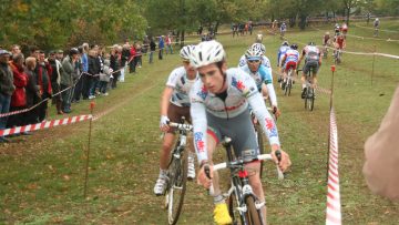 Cyclo-cross de Valvert  Buxerolles (86) : Gadret devant Chainel  