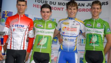 Boudo le plus fort sur le Tour du Morbihan Juniors  