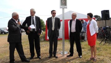 Inauguration du circuit Cyrille Guimard  La Telhaie-en-Guer