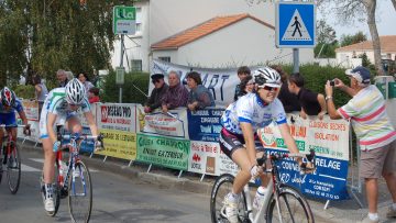 Finale du Challenge Fminin "Pays de Loire Cyclisme"  Saint-Viaud (44) : Grard et Etienne sur le podium 