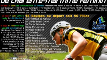 Tour de Charente-Maritime Fminin : les engages 