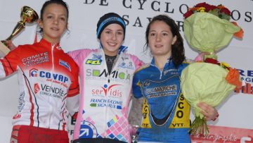 Cadettes et Dames : Labous, Perry et Chainel