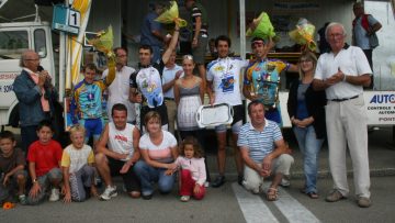 Championnat du Morbihan des 3 me catgories : Vincent Bienfait au sprint.