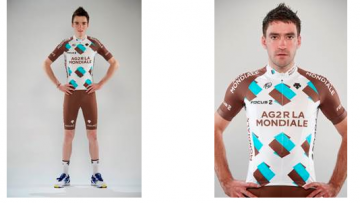 AG2R La Mondiale : le nouveau maillot