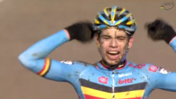 Hoogerheide : Van Aert sans opposition / Menut 7me