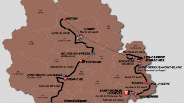 Tour de l'Avenir: deux Bretons en bleu