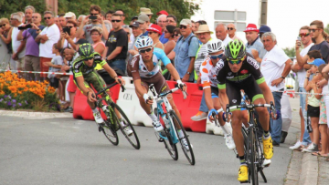 Tour du Limousin #2: Maikin (Gazprom - Rusvelo) / Le Roux et Delaplace  l'avant