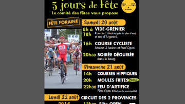 Circuit des deux Provinces: avec Cosnefroy