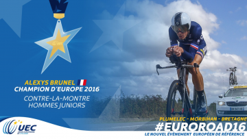 CLM Juniors hommes: Brunel champion d'Europe