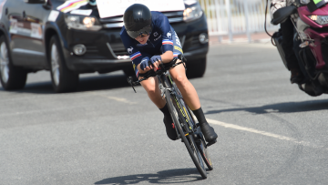 CLM des juniors dames: Labous en bronze